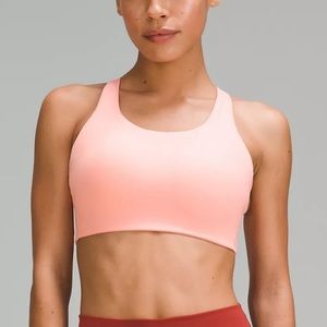 Lululemon High Support Sports Bra - Dew Pink
